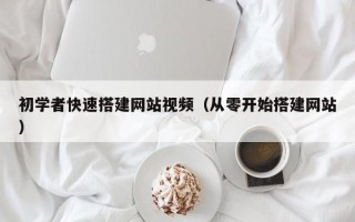 湛江初学者快速搭建网站视频（从零开始搭建网站）