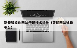 湛江新泰智能化网站搭建技术指导（智能网站建设平台）